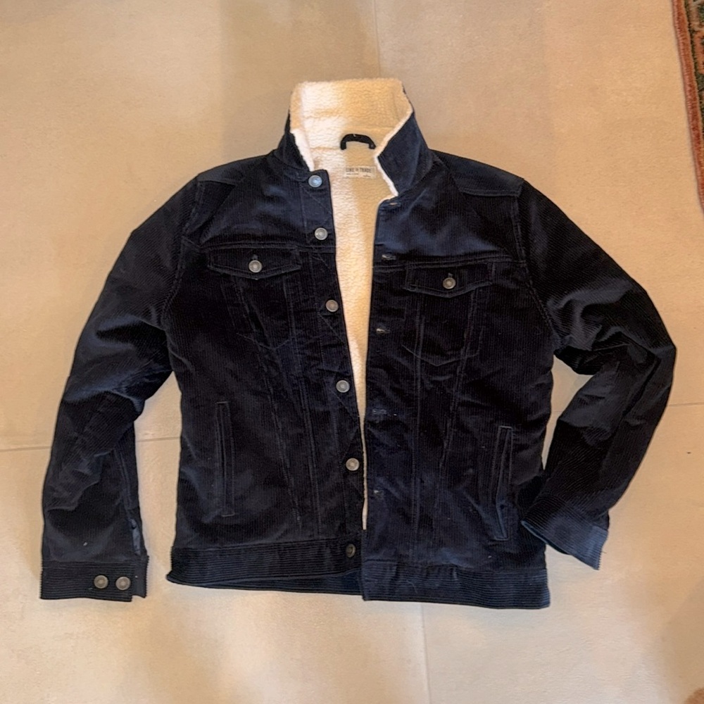 Line of Trade Men’s Fleece Lined Trucker Jacket